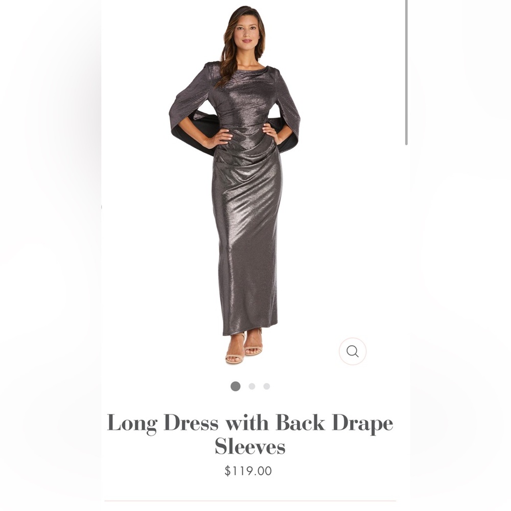 Woman’s Formal . Gunmetal R&M Richards brand. New with tags.